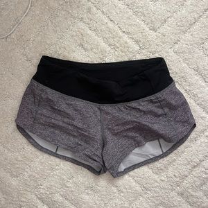 Lululemon 2.5 speed up shorts